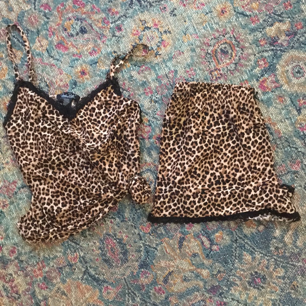 Sexy cheetah pj set